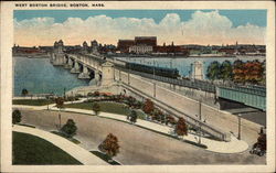 West Boston Bridge Postcard