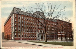 Franklin Square House Boston, MA Postcard Postcard