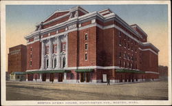 Boston Opera House, Huntington Avenue Postcard