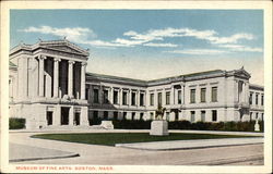 Museum of Fine Arts Boston, MA Postcard Postcard