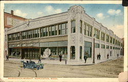 Worcester Market Postcard