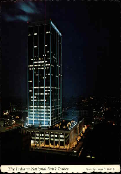 The Indiana National Bank Tower Indianapolis, IN