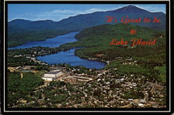 It's Great to be in Lake Placid New York Postcard Postcard