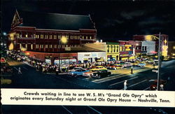 Grand Ole Opry House Postcard