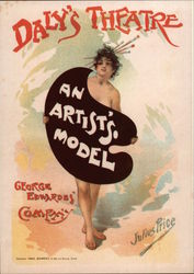 An Artist's Model by George Edwards' Company Theatre Postcard Postcard