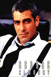 George Clooney Postcard