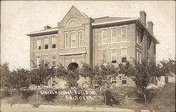 Lincoln School Enid, OK Postcard Postcard