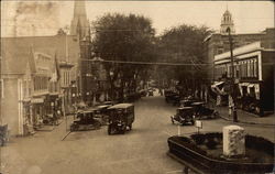 View of Main Street Postcard