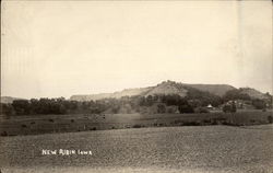 Rural Scene New Albin, IA Postcard Postcard