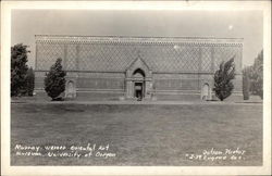 Murray-Warner Oriental Art Museum, University of Oregon Postcard