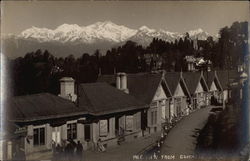 Village in the Mountains Tibet China Postcard Postcard