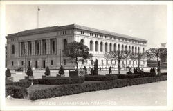 Public Library Postcard