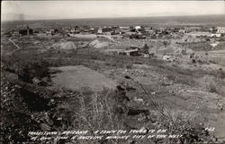 View of Tombstone from Above Arizona Postcard Postcard