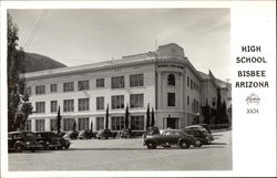 High School Bisbee, AZ Postcard Postcard