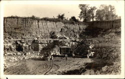 Working Rock Quarry Postcard