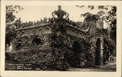 North and East Front of Grotto Postcard