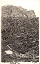 Swift Current Trail - Glacier National Park Montana Postcard Postcard