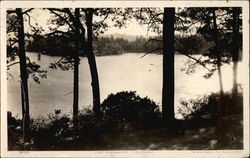 View of Lake Arrowhead Postcard