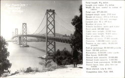 San Francisco-Oakland Bay Bridge Postcard