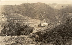 Open Air Auditorium on a Hill Postcard Postcard