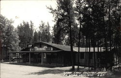 Webb Lake Country House Wisconsin Postcard Postcard