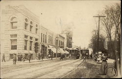 3rd Street North from Jefferson Wausau, WI Postcard Postcard