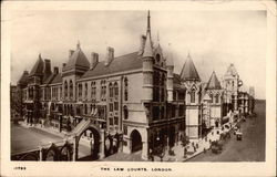 The Law Courts London, England Postcard Postcard