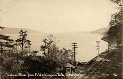 Hudson River from Fort Washington Park New York City, NY Postcard Postcard