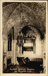 United Artists Theatre Los Angeles, CA Postcard Postcard