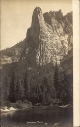 Sentinal Rock Yosemite National Park, CA Postcard Postcard