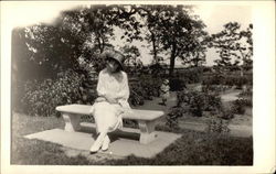 Alice at Washington Headquarters, 1924 Valley Forge, VA Postcard Postcard