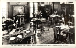 The Guild House Tea & Dining Room Scarborough, ON Canada Ontario Postcard Postcard