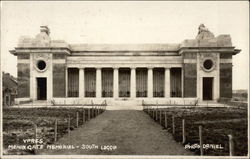 Menin Gate Memorial - South Loggia Ypres, Belgium Benelux Countries Postcard Postcard