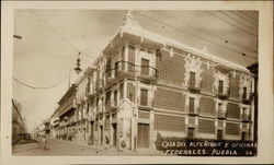 Casa del Alfenique y Oficinas Federales Postcard