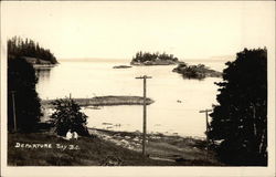 View of the Bay Departure Bay, BC Canada British Columbia Postcard Postcard