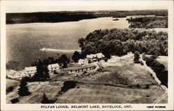 Sylvan Lodge, Belmont Lake Postcard