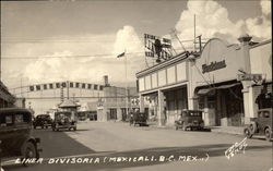 Linea Divisoria Postcard