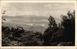 Lake Arrowhead from Green Valley Postcard