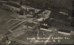 Green Brothers Lumber Co Blockville, NY Postcard Postcard