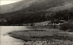 Willey House Site, Crawford Notch State Park Hart's Location, NH Postcard Postcard