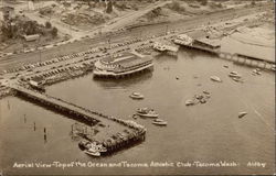 Top of the Ocean and Tacoma Athletic Club Washington Postcard Postcard