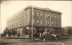 Central Hotel, Stage Coach Buildings Postcard Postcard