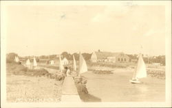 Sailboats Postcard