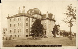 University of Kansas - Fraser Hall Postcard