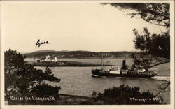 Utsikt Fra Langesund Norway Postcard Postcard