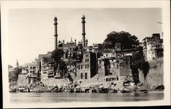 Scene on River Postcard