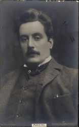 Giacomo Puccini Composers Postcard Postcard