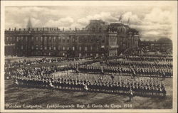 Lustgarten Fruhjahrsparade Regt. d. Garde du Corps 1914 Postcard