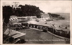 Monte Carlo Beach - Olympic Swimming Pool and Hotel Postcard