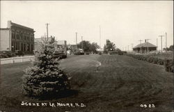 Scene at La Moure LaMoure, ND Postcard Postcard